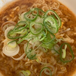 チャルメラ宮崎辛麺のアレンジ